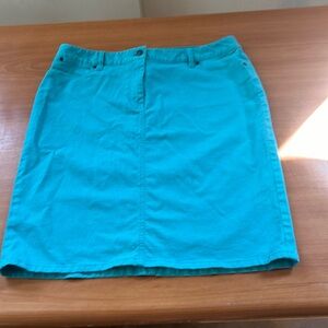 Women’s Denim Skirt Talbots Size 14